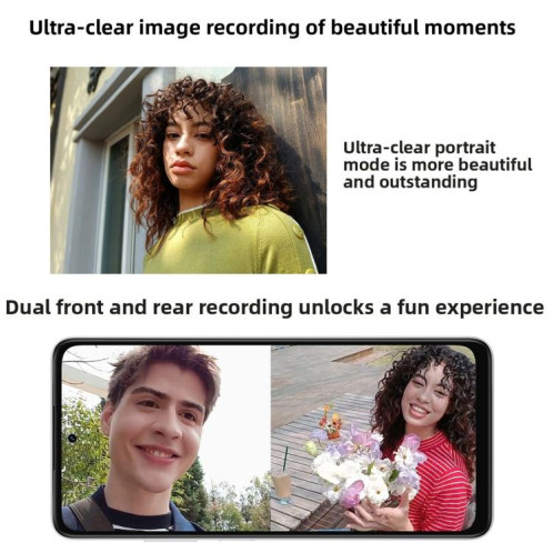 OPPO A6i 5G, 8 Go + 128 Go, lecteur d'empreintes digitales latéral, 6,67 pouces, ColorOS 15, Android 15, Dimensity 6300 Octa Core, réseau : 5G (blanc) SO252W688-013